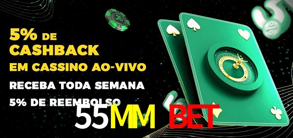 Promoções do cassino ao Vivo 55MM Bet